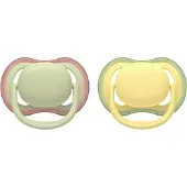 Philips AVENT Pacifier SCF349/50 ultra air, Klassisk stil, Ortodontisk, Silikon, Gutt/Jente