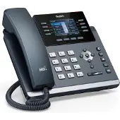Yealink SIP-T44W - VoIP phone with caller ID - 5-way call capability