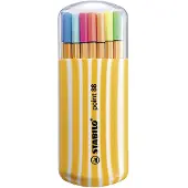Stabilo Boligafos Fineliner Point 88 Penn 20 Enheter