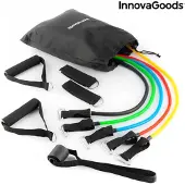 InnovaGoods 5 treningsstrikker med håndtak, døranker og treningsguide