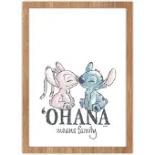 Arditex Lilo &amp; Stitch Innrammet Lampe
