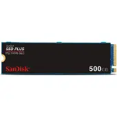 SanDisk SSD PLUS - SSD - 500 GB - intern - M.2 2280 - PCIe 3.0 (NVMe)