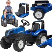 Falk 3090B, 3 år, 4 hjul, svart, blå