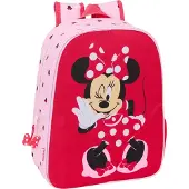 Safta Small Minnie Mouse Naive 10l 27x33x10 Cm Ryggsekk