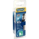 Rapid 5000671, Naglemutter, Stål, Hvit, M4, RP110, 35 mm