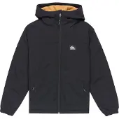 Quiksilver Overcast 3K Warm Kids Jakke svart