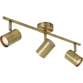 QAZQA Moderne spotlight bronse justerbar 3-lys - Jeana