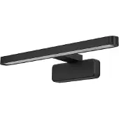 Osram LED-vegglampe ORBIS DISC BAR, svart, 40 cm, IP44 CCT