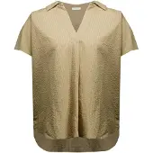 Deeluxe Noefi Kort Ermet Bluse