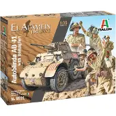 Wittmax 1:35 AB 41 med Bersaglieri italiensk infanteri