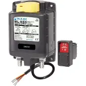 Blue Sea Systems Fjernstyrt Batteribryter Med Manuell Isolator 24v