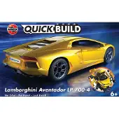 Wittmax Airfix QUICKBUILD Lamborghini Aventador - gul
