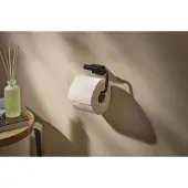 Hansgrohe Toalettpapirholder AddStoris S matt sort