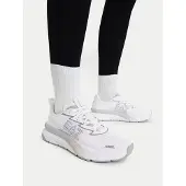 Emporio Armani unisex. 7X000603_AF22914 Crusher Sonic Mesh 2.0 Shoes white (46), Flat, Laces, Casual, Sport, Multisport