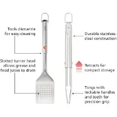 Joseph Joseph JJ-Irankiu BBQ-sett 2 deler GrillOut
