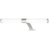 Briloner LED-vegglampe Runt IP44 bom 4 000 K krom matt