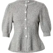 Pieces Pcsilly Puff Strikket Cardigan