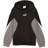 Puma Essentials Colourblocked Hoodie Youth, Clothing, Black, 11-12Y