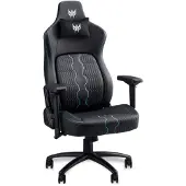 Predator Rift Pro PGC371 - Spillestol - ergonomisk - armlener - T-formet - tipping - roterende - metallramme, syntetisk skinn - svart med blå detaljer