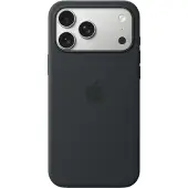 Apple - Beskyttende deksel for mobiltelefon - MagSafe-samsvar - silikon - svart - for iPhone 17 Pro Max