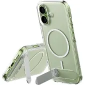 CARE by PanzerGlass Feature Case Transparent w. Kickstand & MagSafe iPhone 17