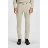BOSS for man. 50510933 Beige Slim Chino Trousers (34/34), Casual, Cotton