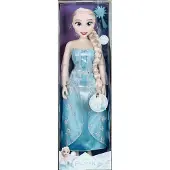 Disney Frozen Disney Princess Dukke - 81 cm - Lekeavtale Elsa - - OneSize - Dukke