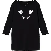 Name it Kjole - NmfOda - Black - - 2 år (92) - Kjole