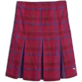 Puma T7 Pleated Tartan Woven Midiskjørt