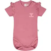 Hummel Talya Ruffle Body S/S Mesa Rose (86 / 1,5 år)