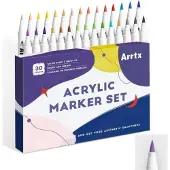 ARRTX 30B akryltusjer, 30 farger