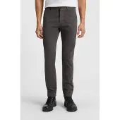 BOSS for man. 50510933 Chino Slim Trousers grey (32/32), Casual, Cotton