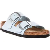 Birkenstock Arizona Big Buckle Nubuk Leather Sandaler