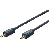 ClickTronic 3m MP3 Audio, 3.5mm, Hankjønn, 3.5mm, Hankjønn, 3 m, Blå