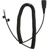 Jabra kabelforlenger QD til RJ10, spiralformet, 0,5 m