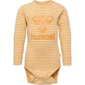 Hummel Body I/e - hmlMulle - Smørkaramell - - 68 - Langermet Body