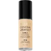 Milani Cosmetic Conceal + Perfect 2-In-1 Foundation 01A Creamy Nude