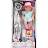 Happy Friend Lotta 30cm With Stroller Dukke