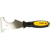 Fiskars sparkelspade 75 mm med rørside og tapp, rustfritt blad