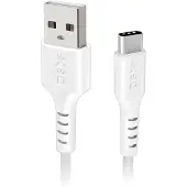 SBS TECABLEMICROC15W USB-A - USB-C-kabel 1,5 m - hvit
