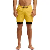Quiksilver Highline Amphibian 17 Boardshorts gul