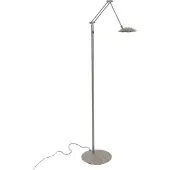 Steinhauer LED-gulvlampe Daphne 2, 1 lyskilde, stål, CCT, fjernkontroll