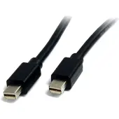 StarTech.com StarTech 1m Mini DisplayPort 1.2 Cable M/M Mini DisplayPort 4k - DisplayPort-kabel - Mini DisplayPort (hann) til Mini DisplayPort (hann) - 1 m - svart