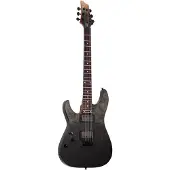 Schecter C-1 Standard Burl Left Handed Black Fade Burst