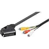 Goobay Scart til 3xRCA 2m
