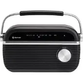 Inter Sales FM-radio med Bluetooth – Svart / FM-radio / Bluetooth-radio