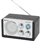 Denver FM/AM-radio med 3,5 mm inngang og klassisk analog funksjon