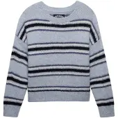 Superdry Slouchy Brushed Stripe Genser
