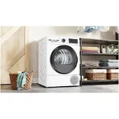 Bosch Serie 6 WQG2420PSN varmepumpetørketrommel 9 kg A++ 59,8 cm, hvit