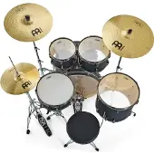 Tama Imperialstar 22 5pc Drum Kit Blacked Out Black
